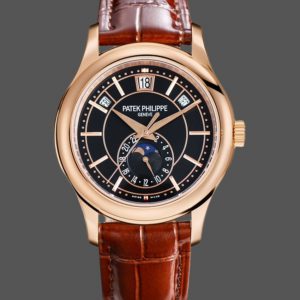 Réplique Patek Philippe Complications Or Rose 5205R 011 Montre Homme 40mm