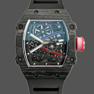 Richard Mille RM 67-02 Automatique Sebastian Ogier Bracelet caoutchouc noir