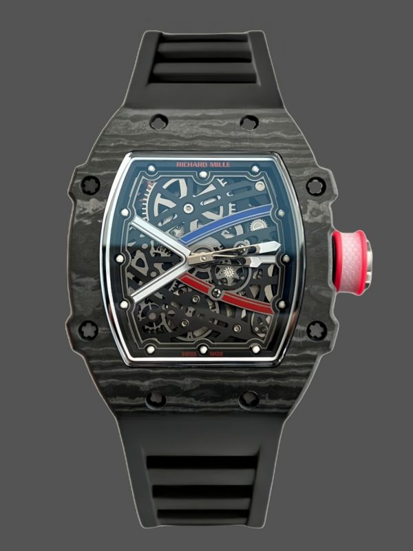 Richard Mille RM 67-02 Automatique Sebastian Ogier Bracelet caoutchouc noir