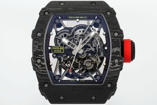 Richard Mille RM 035-02 Rafael Nadal NTPT Carbone Bracelet caoutchouc blanc – Image 2