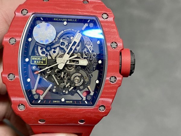 Richard Mille RM 35-02 Automatique Rafael Nadal Boîtier rouge ZF – Image 2