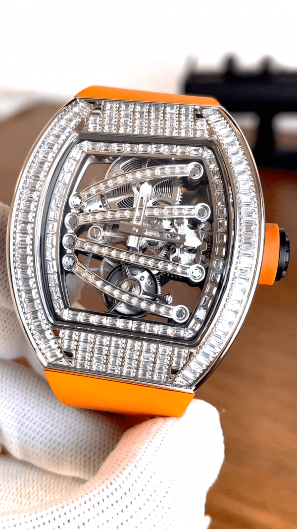 Richard Mille RM 59-01 Tourbillon Montre Homme Diamant – Image 2
