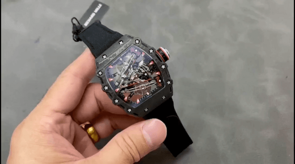 Richard Mille RM38-02 Bubba Watson Tourbillon Édition Carbone Blanc – Image 2
