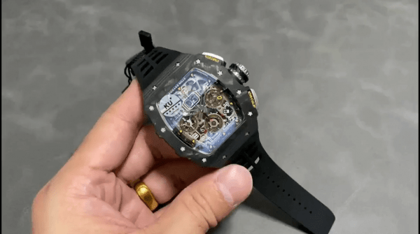 Richard Mille RM11-03 Carbone Chronographe Flyback Automatique Noir – Image 2