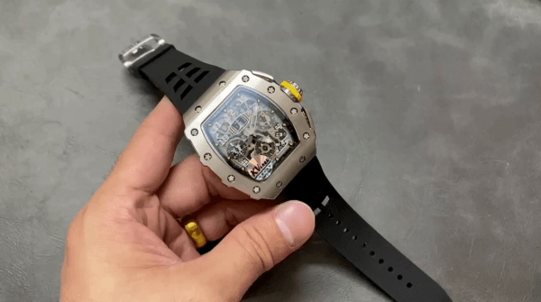 Richard Mille RM 11-03 Chronographe Flyback Automatique Montre Argent – Image 2