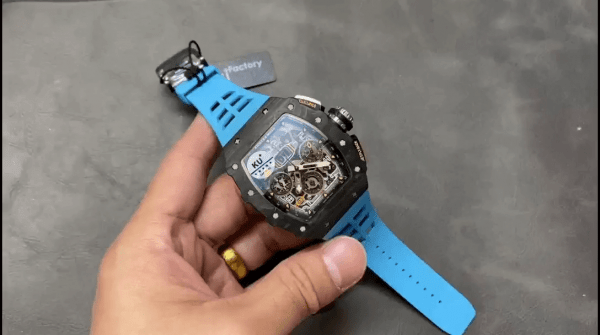Richard Mille RM 11-03 Chronographe Flyback Automatique Montre Bleue – Image 2