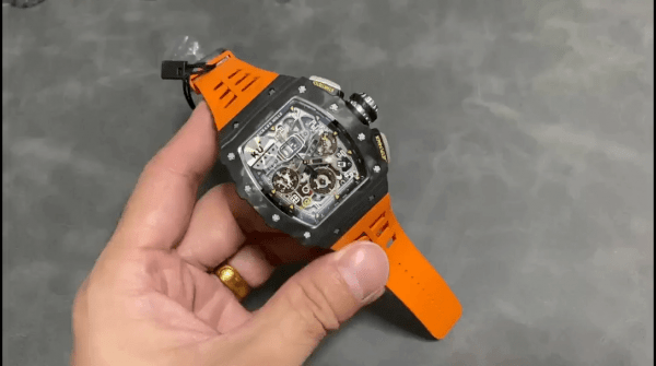 Richard Mille RM 11-03 Chronographe Flyback Automatique Montre Orange – Image 2