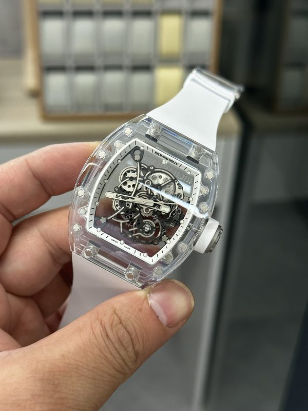 Richard Mille RM055 Boîtier transparent Cadran squelette – Image 2