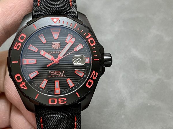 Tag Heuer Aquaracer Calibre 5 Automatique Cadran Noir WAY208A.FC6381 Homme – Image 2
