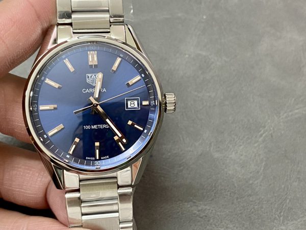 Tag Heuer Carrera Cadran Bleu Montre Femme Quartz Luxe WAR1112.BA0601 – Image 2