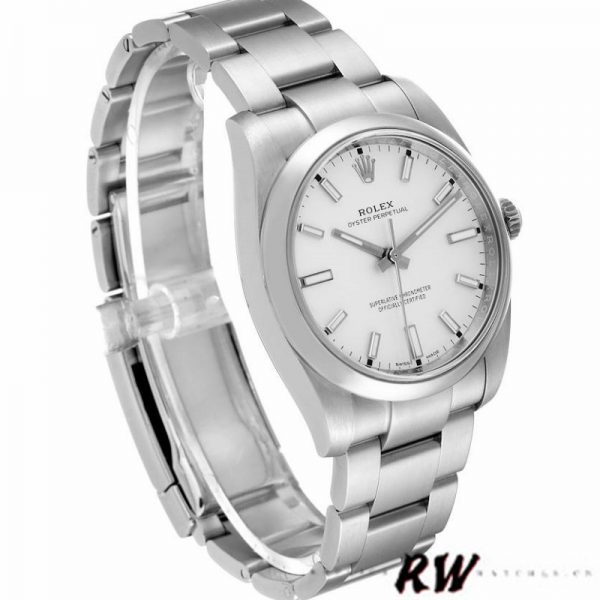 Rolex Oyster Perpetual Air-King 114200 Cadran Index Blanc 34mm Réplique Unisexe – Image 5