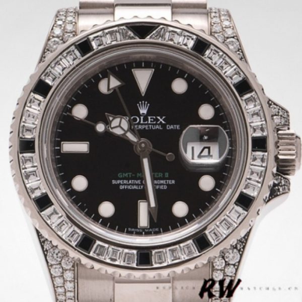 Rolex GMT Master II 116759SANR Cadran Noir 40mm Montre Réplique Homme – Image 4