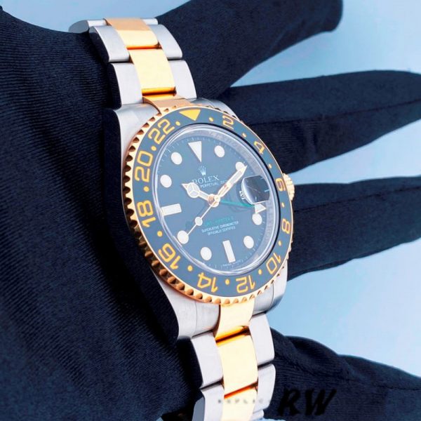 Rolex GMT-Master II 116713LN Boîtier Acier Inox Cadran Noir 40mm Montre Réplique Homme – Image 6