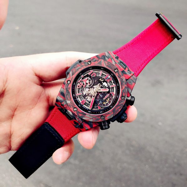 Hublot 411.QV.1123.NR.OVK21 Big Bang Unico Carbone Rouge Alex Ovechkin 45mm – Image 6