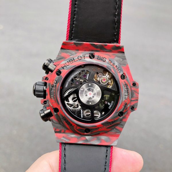 Hublot 411.QV.1123.NR.OVK21 Big Bang Unico Carbone Rouge Alex Ovechkin 45mm – Image 4