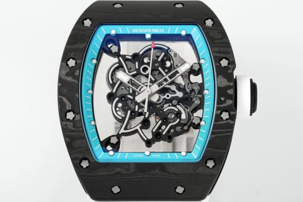 Richard Mille RM 055 RMUL2 NTPT Fibre de carbone Bleu – Image 2