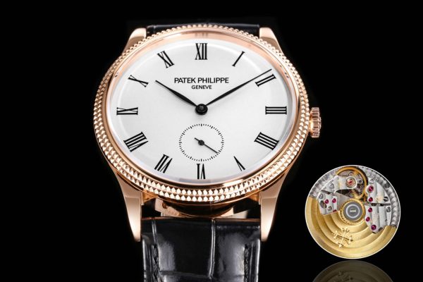Réplique Patek Philippe Calatrava 5119R 39MM Montre Or Rose – Image 2