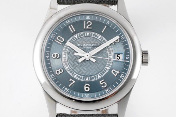 Réplique Patek Philippe Édition Limitée Calatrava 6007A 001 Cadran Bleu Montre Homme 40mm – Image 2