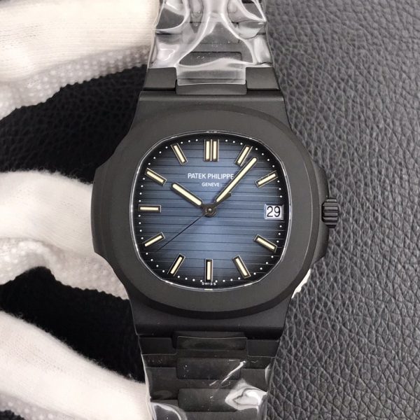 Réplique Patek Philippe Nautilus Cadran Bleu 5711 Montre Homme 40MM – Image 2