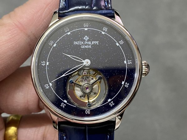 Patek Philippe Grandes Complications Sky Moon Tourbillon Or Blanc 6102P 001 Montre – Image 2
