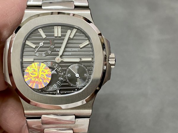 Patek Philippe Nautilus Phases de Lune Acier Inoxydable 5712 1A 001 40mm – Image 2