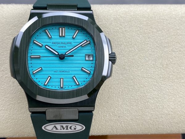 Patek Philippe Nautilus Cadran Bleu 5711 Montre 40MM – Image 2