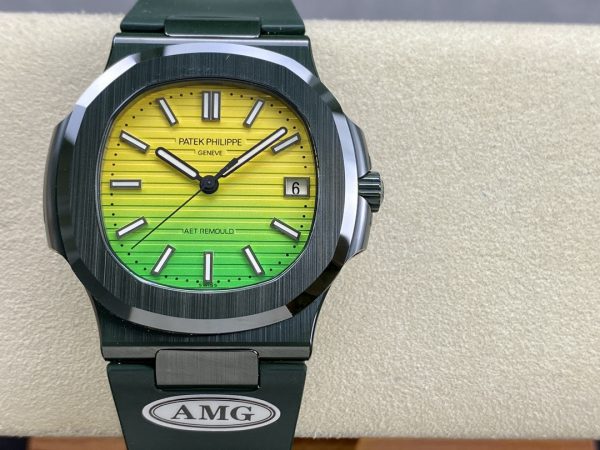 Patek Philippe Nautilus Jaune & Vert 5711 Montre 40MM – Image 2