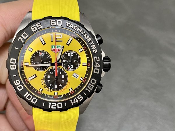 TAG Heuer Formula 1 Chronographe Cadran Jaune CAZ101AM.FT8054 Quartz – Image 3