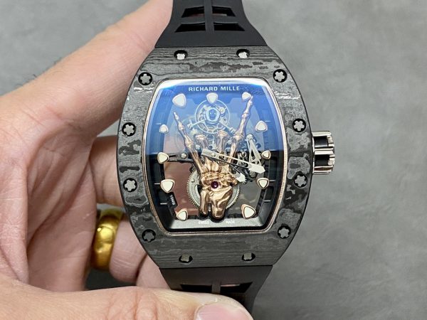 Richard Mille RM 66 Tourbillon volant Édition limitée Or rose 18k – Image 5