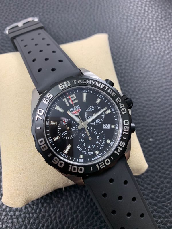 Tag Heuer Formula 1 Chronographe Cadran Noir CAZ1010.FT8024 Quartz 43mm – Image 3