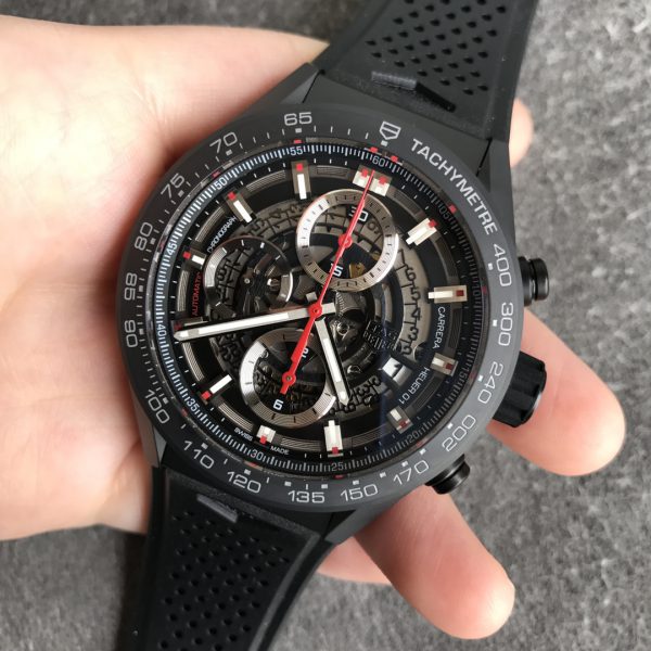 Tag Heuer Carrera Calibre 16 Automatique CV2A1U.BA0738 Montre Homme 43mm – Image 2