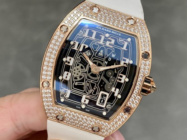 Richard Mille RM67-01 RG Remontage automatique Ultra-plat Moyen Diamant Montre – Image 4