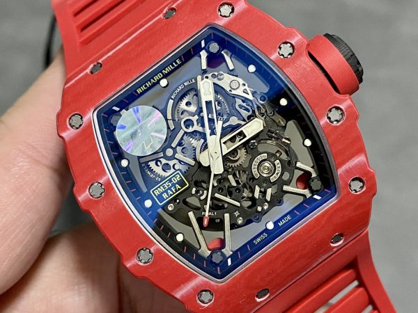 Richard Mille RM 35-02 Automatique Rafael Nadal Boîtier rouge ZF – Image 5