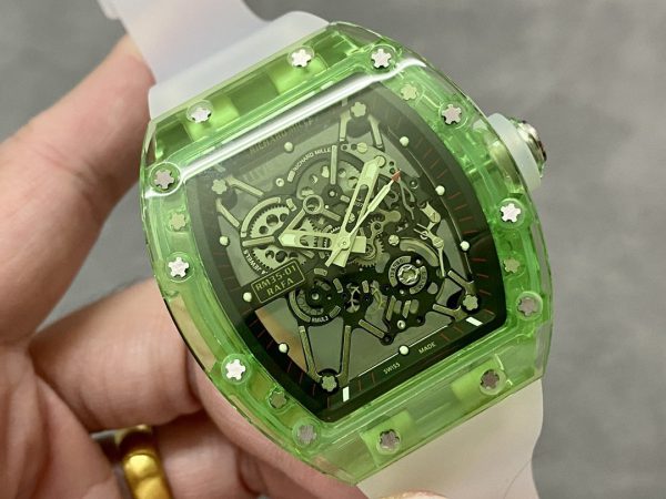 Richard Mille RM35-01 Tourbillon Transparent Réplique 1:1 – Image 7