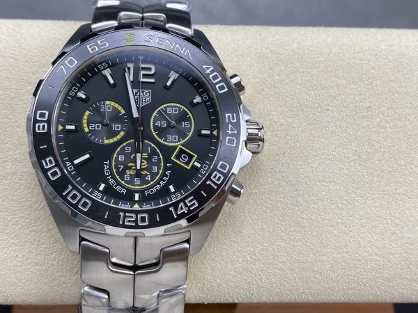 TAG Heuer Formula 1 x Senna CAZ101AF.BA0637 Quartz 43mm – Image 3