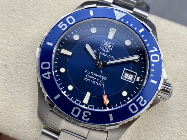 Tag Heuer Aquaracer Calibre 5 Cadran Bleu WAN2111.BA0822 Réplique Montre – Image 6