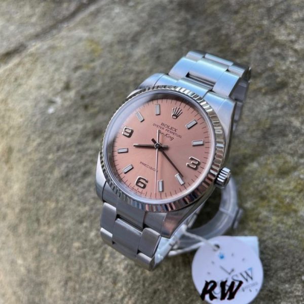 Rolex Oyster Perpetual Air-King 114234 Cadran Rose 34mm Réplique Unisexe – Image 5
