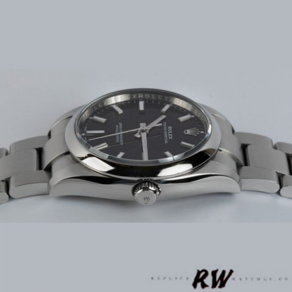 Rolex Oyster Perpetual Air-King 114200 Cadran Index Noir 34mm Réplique Unisexe – Image 4
