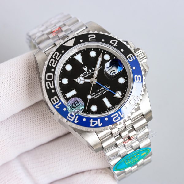 Rolex GMT-Master II 126710BLNR Cadran Noir Lunette Batman 40MM Montre Réplique Homme – Image 6