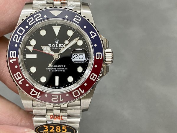 Rolex GMT-Master II 126710BLRO Acier Inox Cadran Noir 40MM Montre Réplique Homme – Image 8