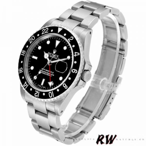 Rolex GMT-Master II 16710 Cadran Noir Boîtier Acier Inox 40MM Montre Réplique Homme – Image 6