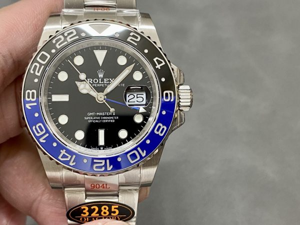 Rolex GMT-Master II 126710BLNR 0003 Cadran Noir Acier Inox 40MM Montre Réplique Homme – Image 7