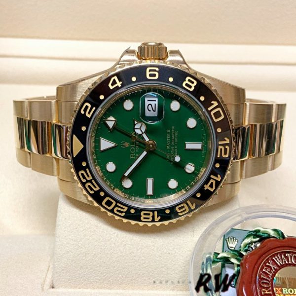 Rolex GMT Master II 116718LN Bracelet Oyster Cadran Vert 40mm Montre Réplique Homme – Image 4