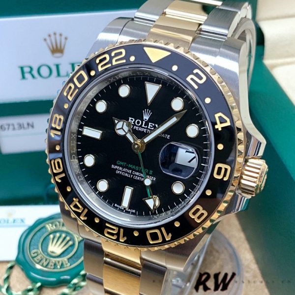 Rolex GMT-Master II 116713LN Boîtier Acier Inox Cadran Noir 40mm Montre Réplique Homme – Image 5