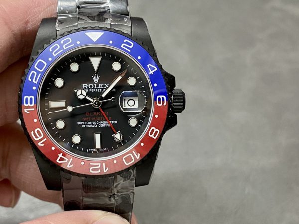 Rolex GMT Master II 40mm Pepsi 126710BLRO 0002 Cadran Noir – Image 6