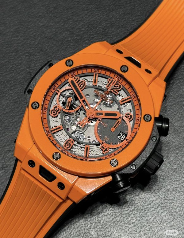 Hublot Big Bang Unico Céramique Orange 42mm 441.CU.5910.RX – Image 6