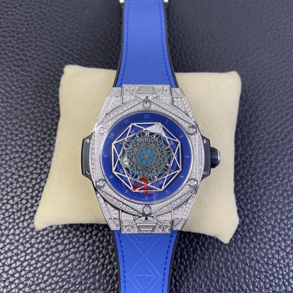 Hublot Big Bang Sang Bleu Titane 415.NX.7179.VR.1704.MXM18 45mm – Image 9
