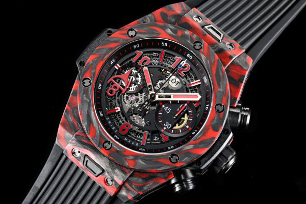 Hublot 411.QV.1123.NR.OVK21 Big Bang Unico Carbone Rouge Alex Ovechkin 45mm – Image 3