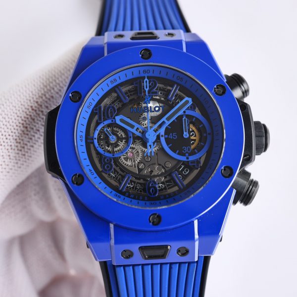 Hublot 411.ES.5119.RX Big Bang Unico Blue Magic 42mm – Image 9