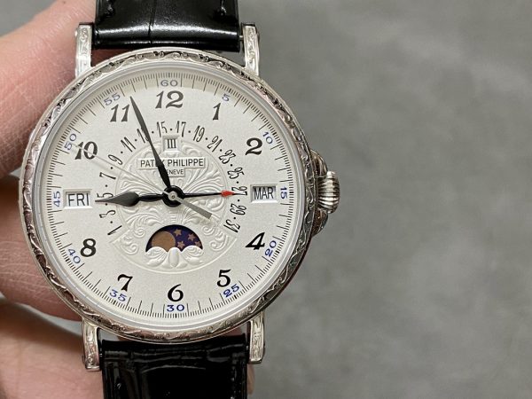 Patek Philippe Grandes Complications 5160 500G 001 Montre Réplique 38mm Unisexe – Image 10